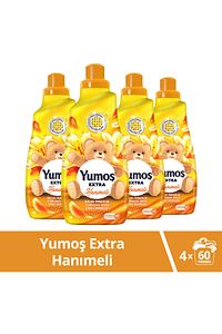 Extra Konsantre Çamaşır Yumuşatıcısı Hanımeli 1440 ml 60 Yıkama 4 Adet ürün fotoğrafı