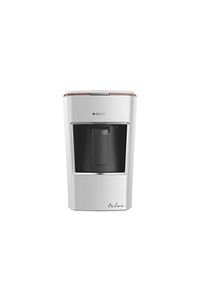Türk Kahve Makinesi K 3300 Mini Telve Beyaz ( Gold Cizgili ) ürün fotoğrafı