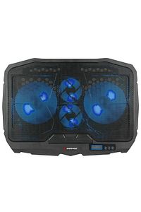 Ad-rc4 Mavi Ledli 15-17 Inç 4 Fanlı Kontrol Panelli Pro Notebook Laptop Soğutucu Stand ürün fotoğrafı