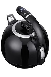 Siyah Dijital Göstergeli 1.7L Wifi & Bluetooth Dokunmatik Tuya Destekli Akıllı Su Isıtıcısı/ Kettle ürün fotoğrafı