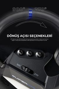 Direksiyon Seti Superdrive Ps3/ps4/pc/xboxone/xbox360 Gaming Oyun Oyuncu Direksiyonu ürün fotoğrafı