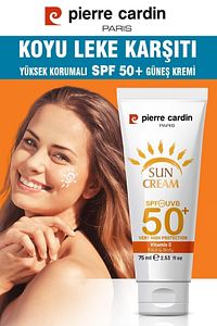 SPF 50 Leke Karşıtı Yüksek Koruyucu Yüz Güneş Kremi 75 ML Normal Ve Kuru Ciltler İçin ürün fotoğrafı