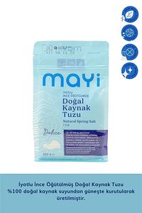 Mayi Delice Öğütülmüş Sofra Tuzu (İyot İlaveli) 600 gr ürün fotoğrafı