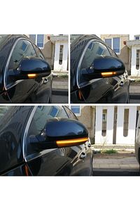 Passat B6 Jetta Golf 5 Ayna Sinyali Kayar Led ( Dinamik Sinyal ) ürün fotoğrafı