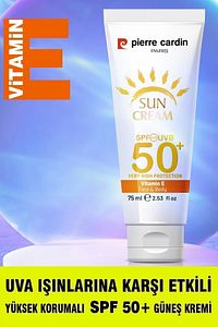 SPF 50 Leke Karşıtı Yüksek Koruyucu Yüz Güneş Kremi 75 ML Normal Ve Kuru Ciltler İçin ürün fotoğrafı