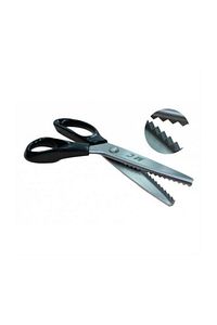 Prestij Boncuk Zig Zag Kesim Terzi Sürfile Makası 23.5 Cm ürün fotoğrafı
