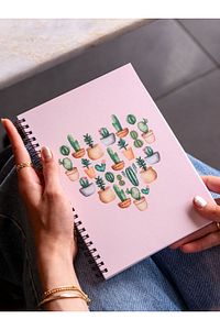 Spiralli Okul Defteri 80 yaprak 4'lü Set - A5 Boy Çizgisiz ürün fotoğrafı