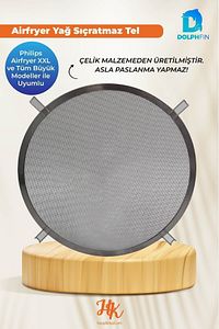 Philips Yağ Sıçratmaz Tel, Xxl Airfryer Ve Büyük Modeller Ile Uyumlu ürün fotoğrafı