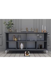 Celta Konsol,TV Ünitesi,Dekoratif Dolap,Vitrin,%100 MDF,Kolay Kurulum ürün fotoğrafı