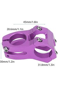 Wake Mor Bisiklet Kısa Gidon Boğazı 40mm Bisiklet Yedek Parça Aksesuarı ürün fotoğrafı