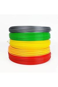 30 Renk 4 Metre 3d Kalem Pla Filament-120 Metre-3d Pen Filamenti 30*4mt ürün fotoğrafı