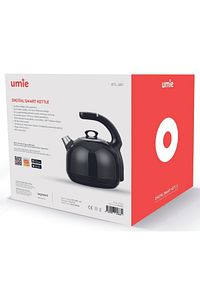 Siyah Dijital Göstergeli 1.7L Wifi & Bluetooth Dokunmatik Tuya Destekli Akıllı Su Isıtıcısı/ Kettle ürün fotoğrafı