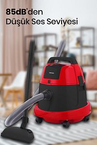 Tozkoparan 2200 Watt Islak Kuru 20 Litre Kapasiteli Yıkanabilir Toz Torbalı Küre Elektrikli Süpürge ürün fotoğrafı