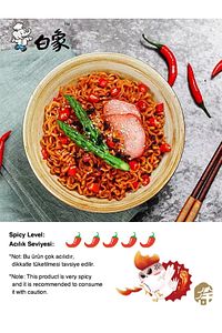 Kore Usulu Hindi Aromalı Erişte ( Korean Style Hot Turkey Flavor Instant Noodle ) - 112g ürün fotoğrafı