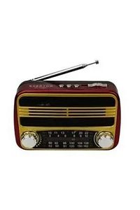 Nostalji Rt 310 Radyo Usb Blutut Lü Sd Aux Fm Destekli Radyo Mp 3 Çalar ürün fotoğrafı