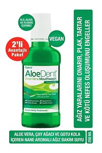 Gotu Kola Ve Aloeveralı Ferahlatıcı Ağız Bakım Suyu X2 ürün fotoğrafı