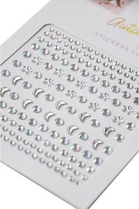 Vücut Ve Yüz Taşı Stickers Tırnak Makyaj Taşı Yapışkan Festival Taşı Kristal Yüz Taşları ürün fotoğrafı