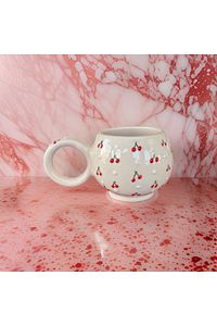Seramik mug kupa el işçiliği bardak ürün fotoğrafı