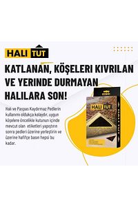 Halı Altı Kaydırmaz Ped Kayma Önleyici Tutucu Bant Halı Tutma Aparatı Kilim Paspas Zemin Sabitleyici ürün fotoğrafı
