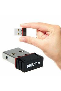 300 Mbps Nano Mini Internet Adaptör Kablosuz Ağ Wifi Alıcı Usb ürün fotoğrafı