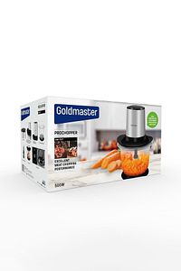 Prochopper 1.5 Lt Büyük Cam Hazneli 2 Kademe Ayarlı 4 Bıçaklı Inox Rondo Doğrayıcı Gm7277 ürün fotoğrafı