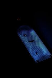 ULTRA BÜYÜK ÇİFT HOPARLÖR IŞIKLI MİKROFONLU FANTASTİK WİRELESS BLUETOOTH SPEAKER SES TOPU ürün fotoğrafı