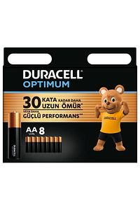 Optimum AA Alkalin Kalem Pil (8’li paket) 1,5V, LR6 MX1500 ürün fotoğrafı