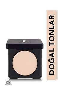 Yoğun Pigmentli Kompakt Pudra - Compact Powder - 090 Medium Rose - 8682536051309 ürün fotoğrafı