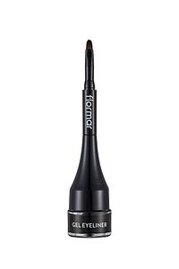 Özel Fırça Başlıklı Yoğun Pigmentli Mat Jel Eyeliner-gel Eyeliner-001 Gel Black-8690604591879 ürün fotoğrafı