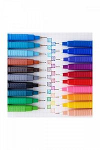 200 Fineliner 0.4 Mm Ince Uçlu Yazı Ve Çizim Kalemi 15 Renk Set ürün fotoğrafı