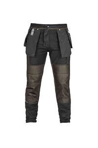 Thebikerjeans Black Iron Flexi V4 Korumalı Motosiklet Kot Pantolonu Erkek ürün fotoğrafı