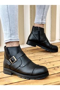 M1001 Su&soğuk Geçirmez Kürklü Garantili Unisex Kışlık Fermuarlı Bot Kauçuk Taban Sağlam ürün fotoğrafı