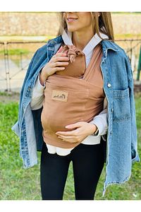 Anakucağı Cepli Bebek Taşıma Şalı, Bebek Askısı Sling ürün fotoğrafı