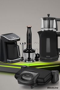 Blackline 18 Parça Avantajlı Elektronik Evlilik Paketi Elektrikli Mutfak Çeyiz Seti ürün fotoğrafı
