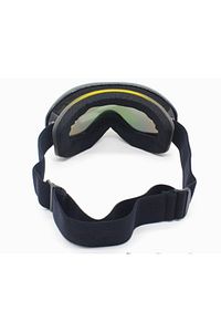 Çift Katman Anti-sis Siyah Lens Uv Snowboard Kayak Gözlüğü ürün fotoğrafı