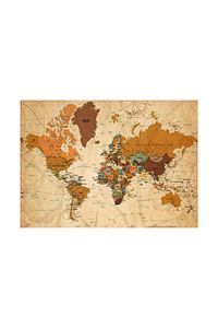 1000 Parça Puzzle - World Map-ıı (DÜNYA HARİTASI-II) ürün fotoğrafı