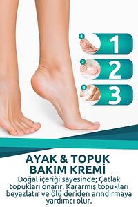 Çatlak Onarıcı Ayak ve Topuk Kremi Crack Repair Cream 100 ml ürün fotoğrafı
