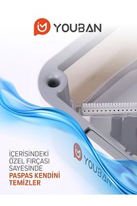 Temiz Su Ile Kirli Suyu Ayıran Otomatik Temizlik Seti Pro +1 Yedek Mop Bezli ürün fotoğrafı