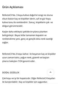 Naturel Kahve No:3 Kaş Boyası ürün fotoğrafı