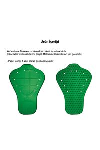 PT05 - Motosiklet Sırt Koruma Pedi | Darbe Emici, Darbe Anında Sertleşen, Level 1 Koruma Pedi ürün fotoğrafı