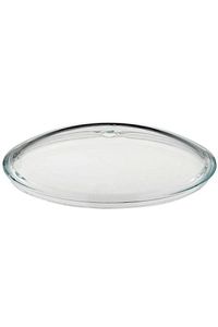 Cam Tencere Tava Kapağı 28 Cm Metal Kulpla ürün fotoğrafı