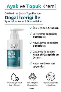 Çatlak Onarıcı Ayak ve Topuk Kremi Crack Repair Cream 100 ml ürün fotoğrafı