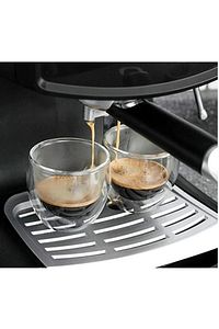 Çift Cidarlı Şeffaf Espresso Cam Bardak 250 ml 1 Adet 250ml Ofis Ev Kahve ürün fotoğrafı