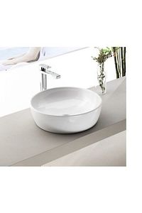 Turkuaz Cerastyle One Lavabo 46 Cm Yuvarlak Çanak Tezgah Üstü ürün fotoğrafı