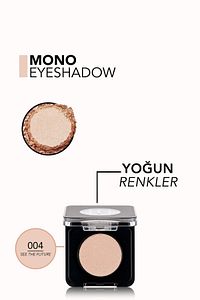 Mono Yüksek Pigmentli & Doğal Işıltılı Kompakt Göz Farı ürün fotoğrafı