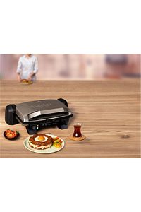 Gc191e41 Toast Expert 1800 Watt Yapışmaz Döküm Kaplama Izgara Ve Tost Makinesi (GÜMÜŞ) ürün fotoğrafı