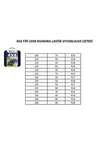 Kar Zinciri 4x4 Tipi 1050 Numara Uyumlu ürün fotoğrafı