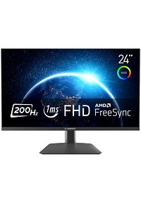 Hediyeli /rm-244s Flash 24" 200hz 1ms Csot Va Full Hd Freesync Rgb Pivot Pc Flat Oyuncu Monitörü ürün fotoğrafı