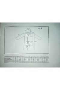 Penguen Nakışlı Welsoft Peluş Çocuk Genç Polar Sabahlık Welsoft Soft Bornoz ürün fotoğrafı
