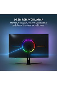 Vivid T50 27 Curved Rgb 200hz 0.5ms 1500r 2x Speaker Va Gaming Monitör (SIFIR ÖLÜ PİKSEL GARANTİLİ) ürün fotoğrafı